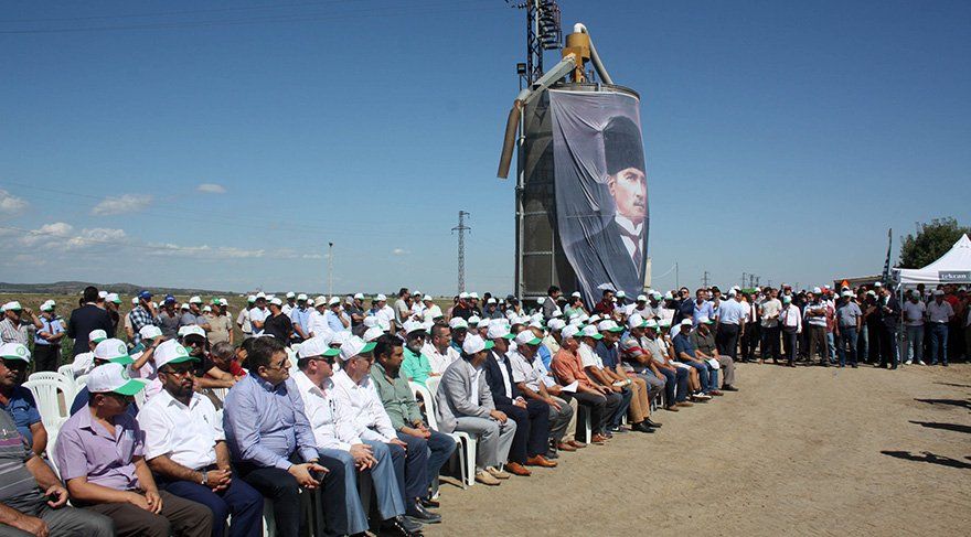 İpsala’da çeltik hasadı, törenle başladı